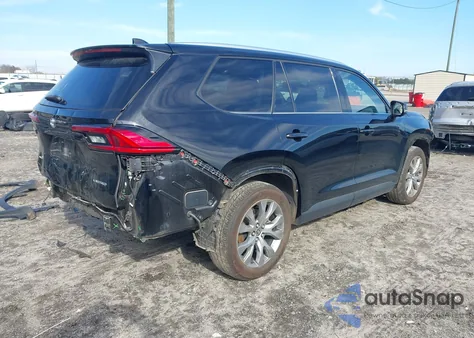 2024 Toyota Grand Highlander Limited from USA, damaged, VIN 5TDAAAB5XRS027636
